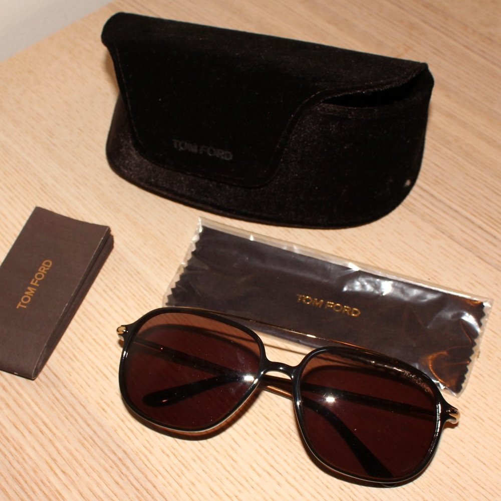 TOM FORD Sophien Aviator Sunglasses TF150 Brown